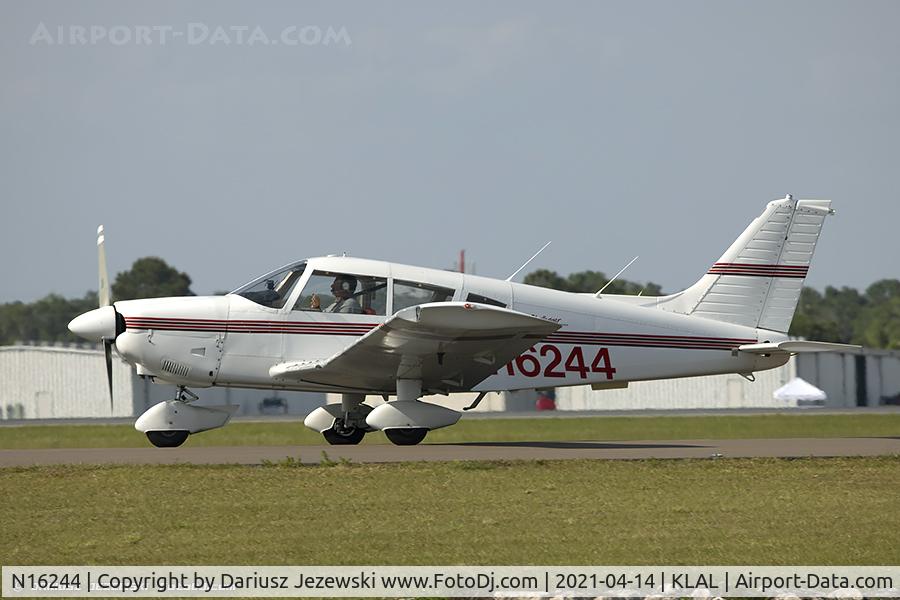 N16244, 1973 Piper PA-28-180 C/N 28-7305211, Piper PA-28-180 Cherokee  C/N 28-7305211, N16244