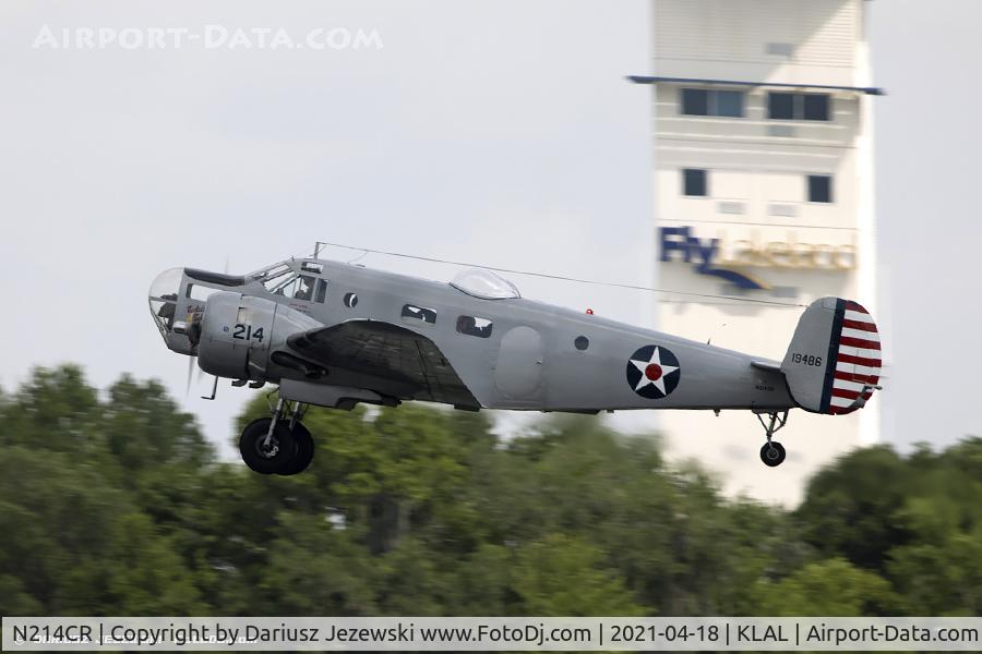 N214CR, 1958 Beech AT-11 Kansan C/N 912, Beech AT-11 Kansas 