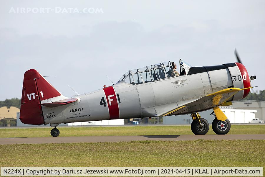 N224X, 1941 North American SNJ-4 Texan C/N 88-13041, North American SNJ-4 Texan  C/N 88-13041, N224X