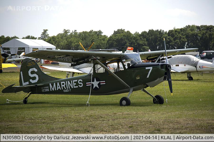 N305BD, Cessna O-1D Bird Dog C/N 22761, Cessna O-1D Bird Dog  C/N 22761, N305BD