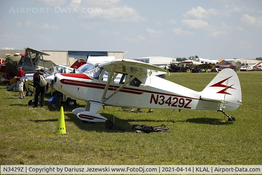N3429Z, 1960 Piper PA-22-150 C/N 22-7343, Piper PA-22-150 Tri-Pacer  C/N 22-7343, N3429Z