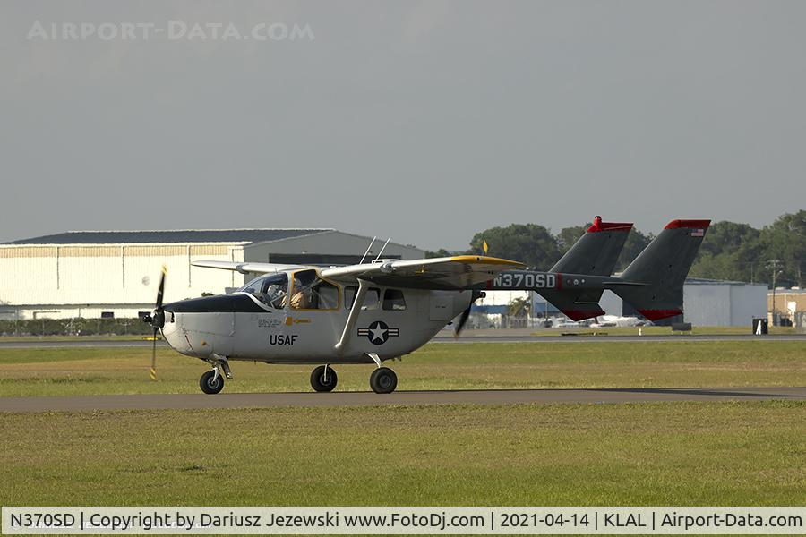 N370SD, 1969 Cessna O-2A Super Skymaster Super Skymaster C/N 337M-0457, Cessna M337B (O-2A Super Skymaster)  C/N 69-7659, N370SD
