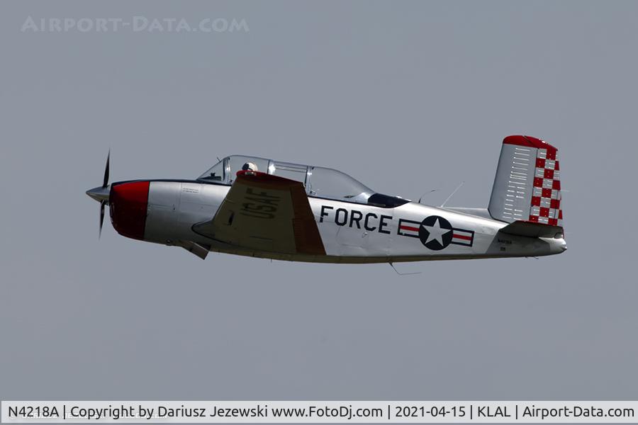 N4218A, 1952 Beech (CCF) T-34A (A45) Mentor C/N CCF34-44, Beech A45 (T-34A) Mentor  C/N CCF34-44, N4218A