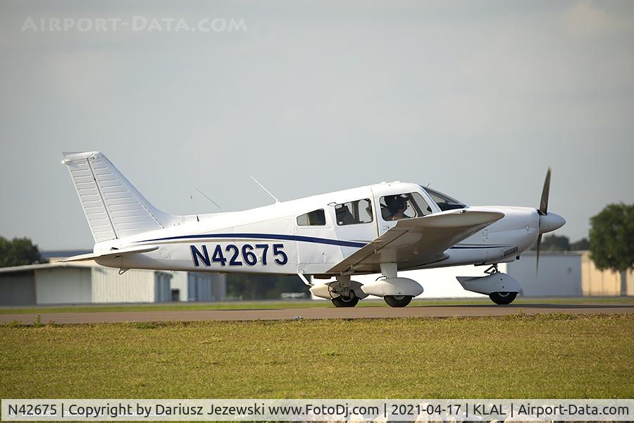 N42675, 1974 Piper PA-28-180 C/N 28-7405165, Piper PA-28-180 Cherokee  C/N 28-7405165, N42675