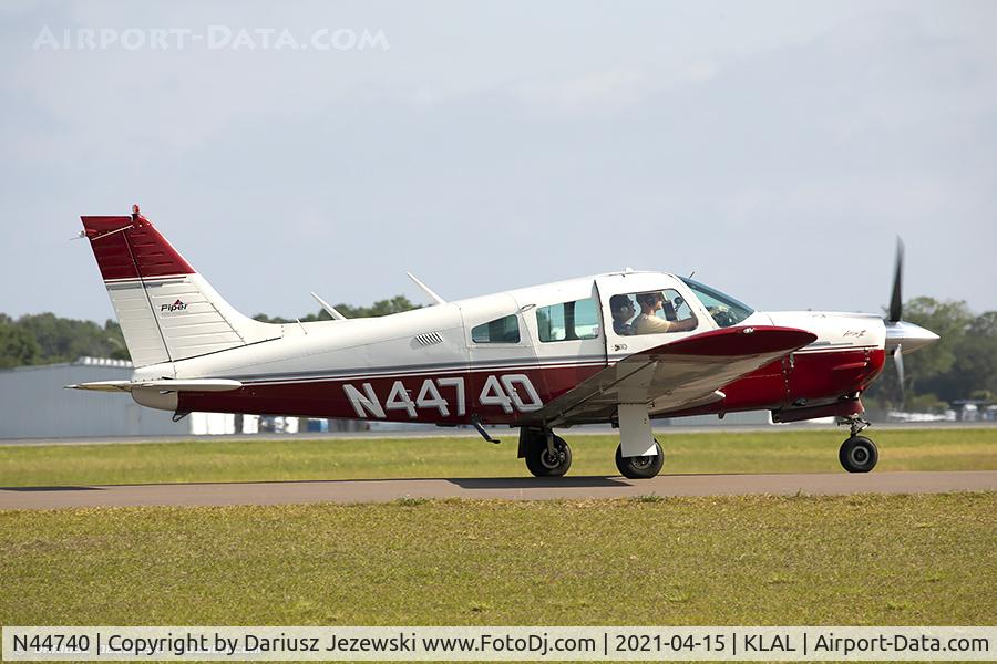 N44740, 1974 Piper PA-28R-200 C/N 28R-7535002, Piper PA-28R-200 Arrow II  C/N 28R-7535002, N44740