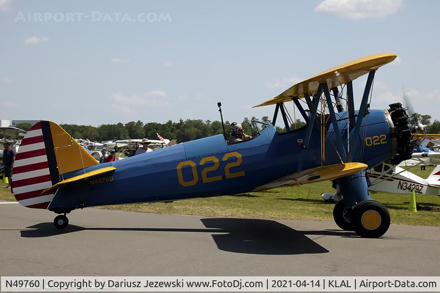 N49760, 1941 Boeing A75N1(PT17) C/N 75-1581, Boeing A75N1(PT17)  C/N 75-1581, N49760