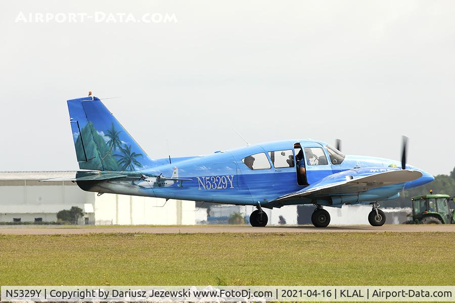 N5329Y, 1963 Piper PA-23-250 Aztec C/N 27-2406, Piper PA-23-250 Aztec  C/N 27-2406, N5329Y