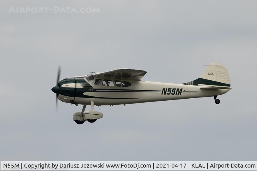 N55M, 1949 Cessna 195 C/N 7408, Cessna 195 Businessliner  C/N 7408, N55M