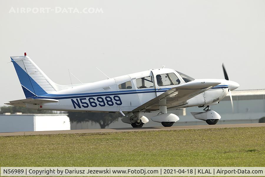 N56989, 1973 Piper PA-28-180 C/N 28-7405040, Piper PA-28-180 Cherokee  C/N 28-7405040, N56989