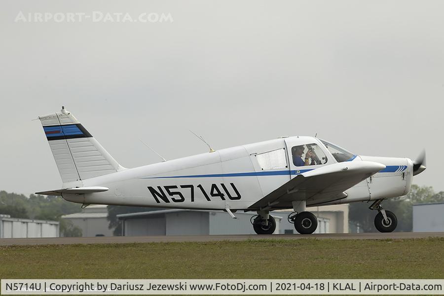 N5714U, 1969 Piper PA-28-140 C/N 28-26514, Piper PA-28-140 Cherokee Cruiser  C/N 28-26514, N5714U