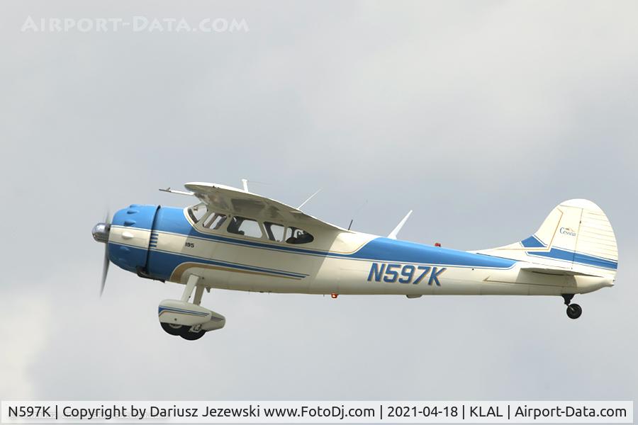 N597K, 1949 Cessna 195 C/N 7403, Cessna 195 Businessliner  C/N 7403, N597K