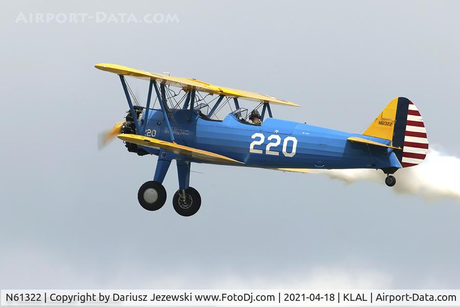N61322, 1941 Boeing A75N1(PT17) C/N 75-1635, Boeing A75N1(PT17) Stearman  C/N 75-1635 , N61322
