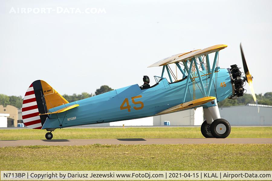 N713BP, Boeing E75 C/N 75-5451, Boeing E75 Stearman  C/N 75-5451, N713BP