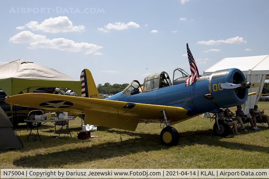 N75004, 1942 Convair BT-15 C/N 6720, Convair BT-15 Valiant  C/N 6720, N75004