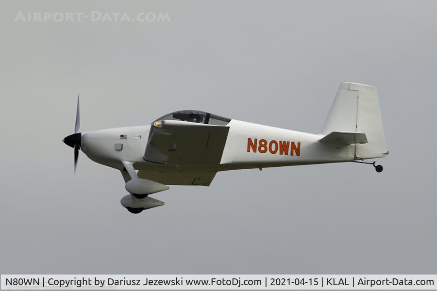 N80WN, BOWEN LAWRENCE C RV7 C/N 72791, Vans RV-7  C/N 72791, N80WN