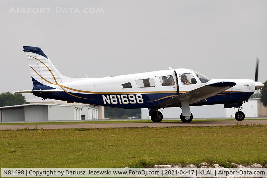 N81698, 1980 Piper PA-32R-301 Saratoga C/N 32R-8013069, Piper PA-32R-301 Saratoga  C/N 32R-8013069, N81698