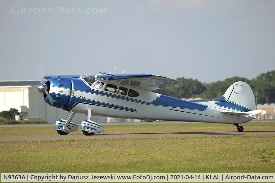 N9363A, 1949 Cessna 190 C/N 7442, Cessna 190  C/N 7442, N9363A