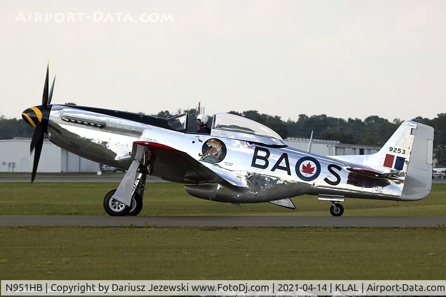 N951HB, North American P-51D Mustang C/N 122-31918 (44-72059), North American P-51D Mustang C/N 4472059, NL951HB
