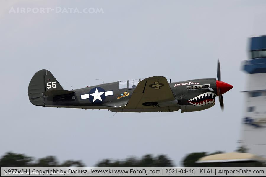 N977WH, 1942 Curtiss P-40N C/N 42-10497, Curtiss P-40N Warhawk  C/N 42-10497, NL977WH