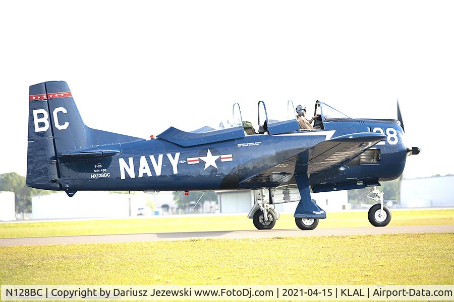 N128BC, 1951 North American T-28A Trojan C/N 174-436, North American T-28A Fenec  C/N 436, NX128BC