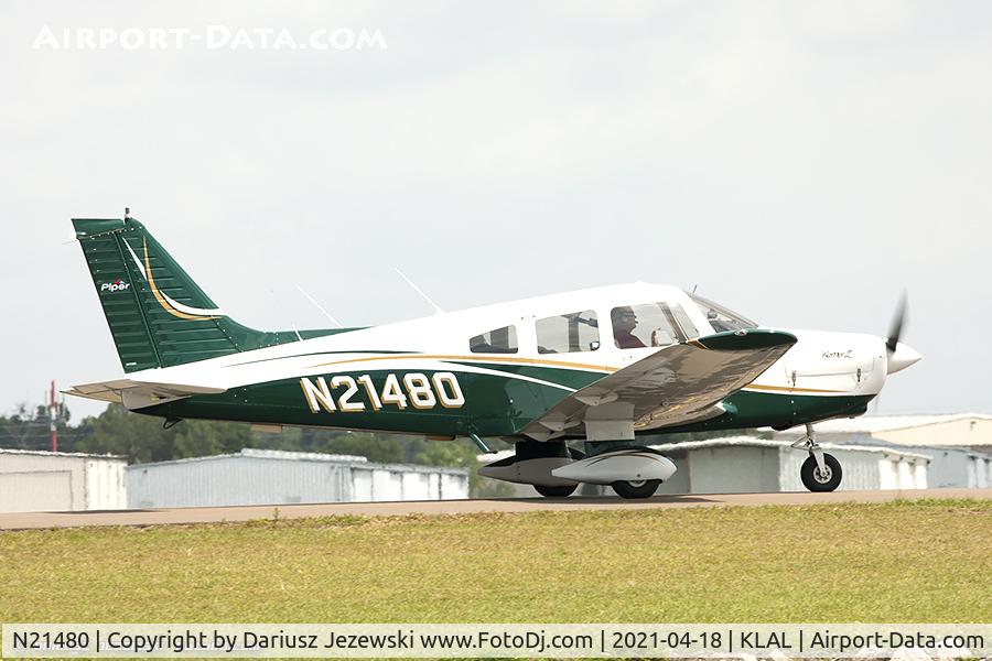 N21480, 1978 Piper PA-28-161 C/N 28-7916043, Piper PA-28-161 Warrior II  C/N 28-7916043, N21480