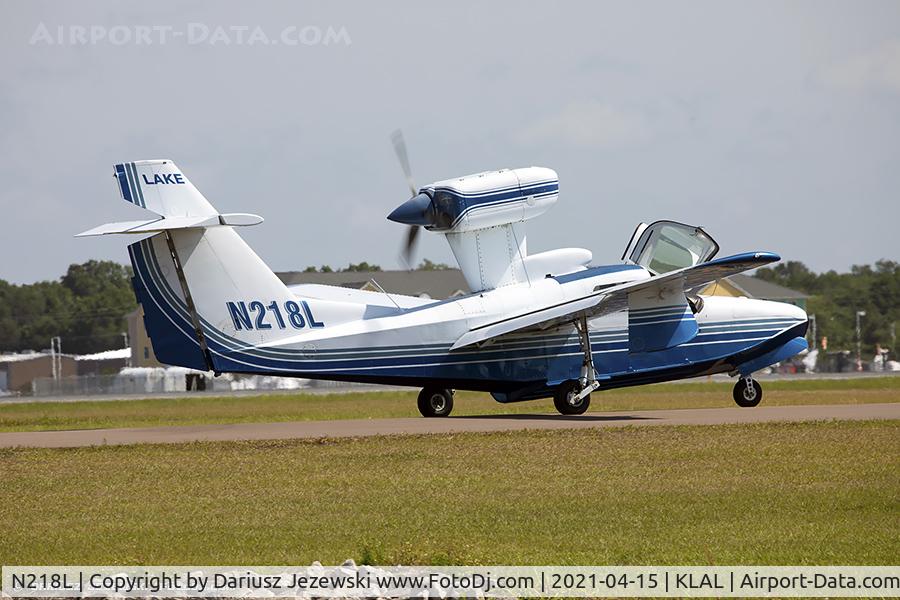 N218L, Aerofab Inc Lake LA-250 C/N 68, Lake LA-250 Renegade  C/N 68, N218L