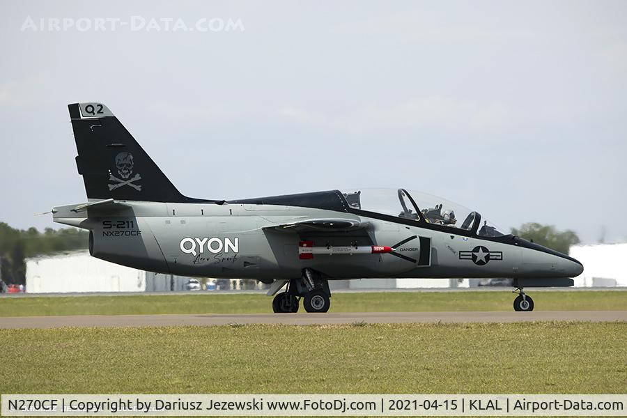 N270CF, 1985 SIAI-Marchetti S-211 C/N 009/02-006, Siai-Marchetti S-211  C/N 009/02-006, NX270CF