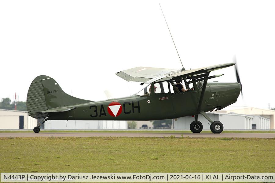 N4443P, 1951 Cessna L-19 O-1 Bird Dog C/N 23079, Cessna 305 L-19 Bird Dog  C/N 23079, N4443P