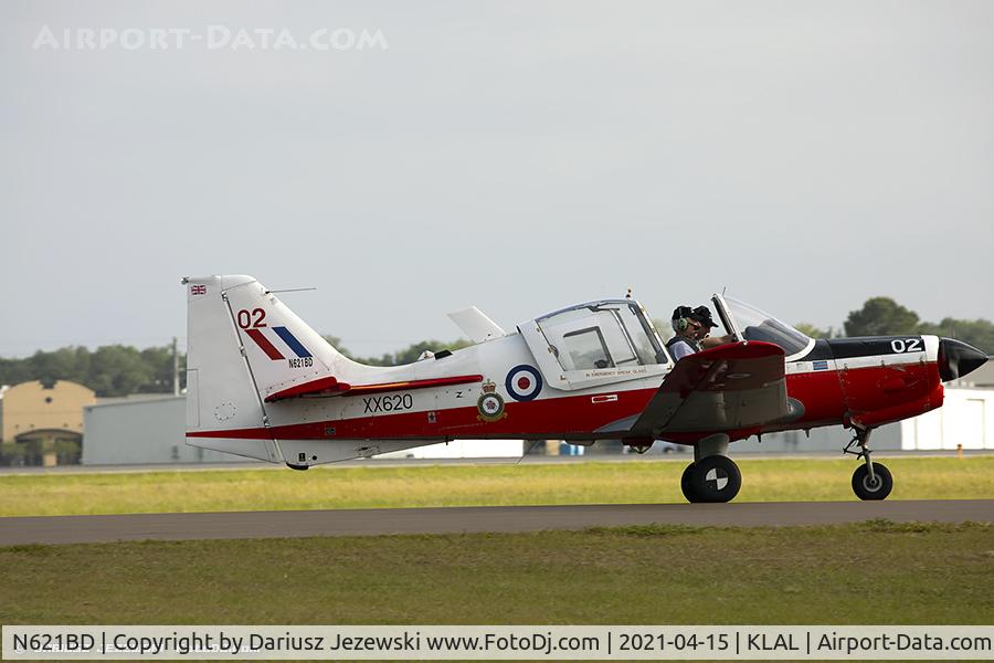 N621BD, 1974 Scottish Aviation Bulldog T.1 C/N BH120/285, Scottish Aviation Bulldog T.1  C/N BH120/285, N621BD