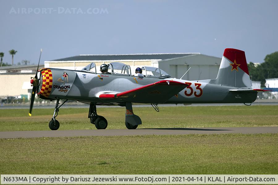 N633MA, 1985 Nanchang CJ-6A C/N 4332005, Nanchang CJ-6A  C/N 4332005, N633MA