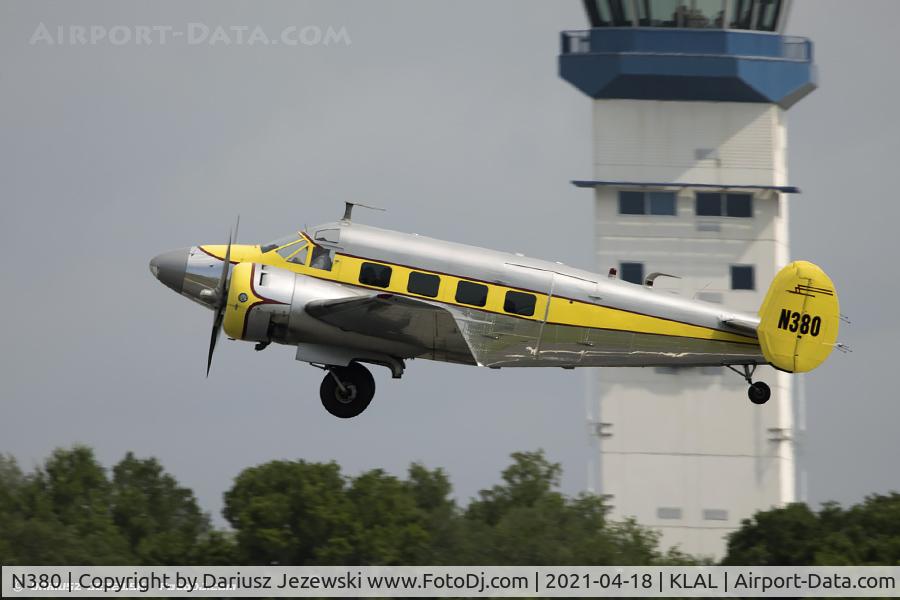 N380, 1955 Beech E18S C/N BA-42, Beech E18S  C/N BA-42, N380