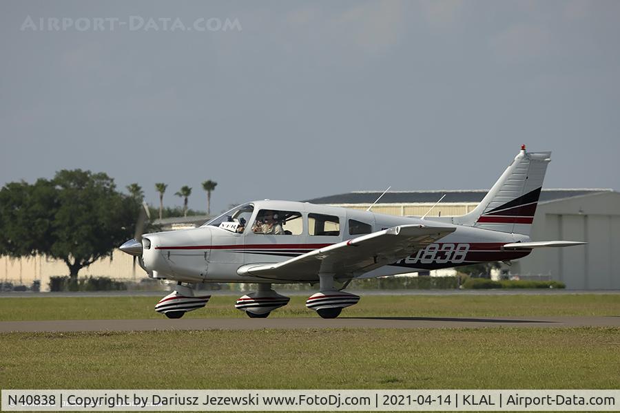 N40838, 1973 Piper PA-28-151 C/N 28-7415093, Piper PA-28-151 Cherokee Warrior  C/N 28-7415093, N40838
