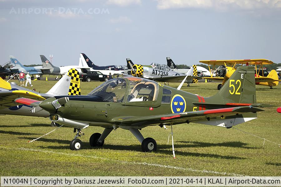 N1004N, 1972 Scottish Aviation Sk.61E Bulldog C/N BH100/167, Scottish Aviation Bulldog MDL 101  C/N 167, N1004N