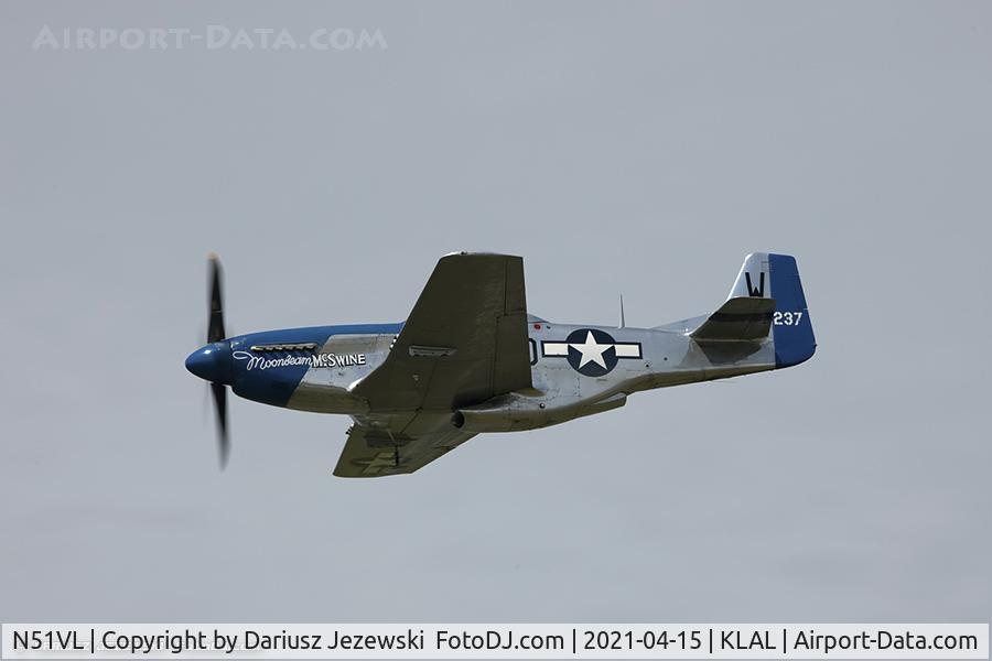 N51VL, 1944 North American F-51D Mustang C/N 122-40196, North American F-51D Mustang 