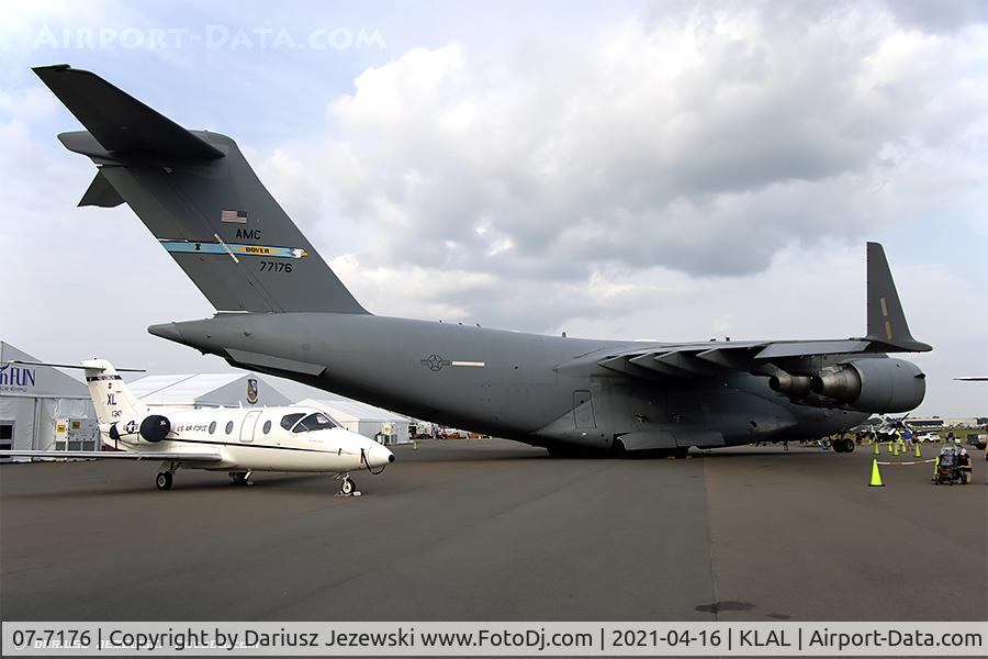 07-7176, 2007 Boeing C-17A Globemaster III C/N P-176, C-17A Globemaster 07-7176  from 3rd ARS 