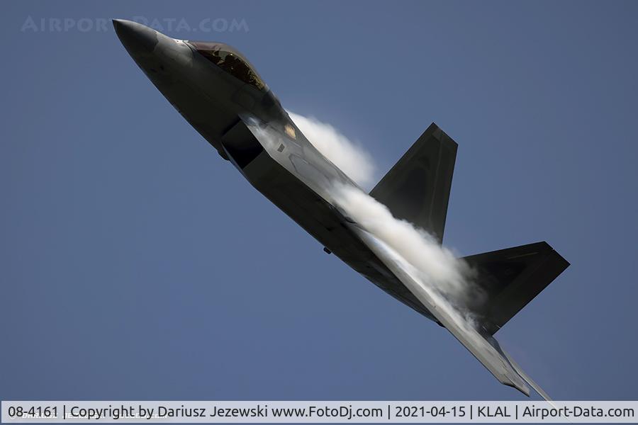08-4161, 2008 Lockheed Martin F-22A Raptor C/N 4161, F-22 Raptor 08-4161 FF from 94th FS 