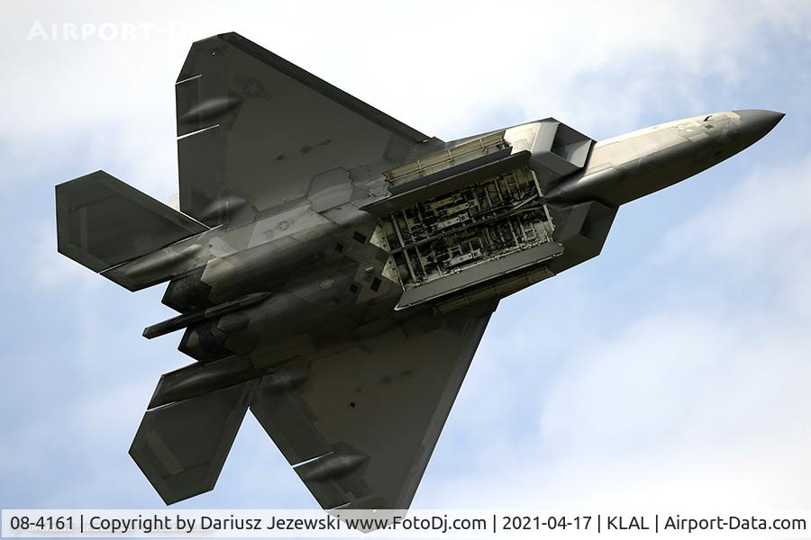 08-4161, 2008 Lockheed Martin F-22A Raptor C/N 4161, F-22 Raptor 08-4161 FF from 94th FS 