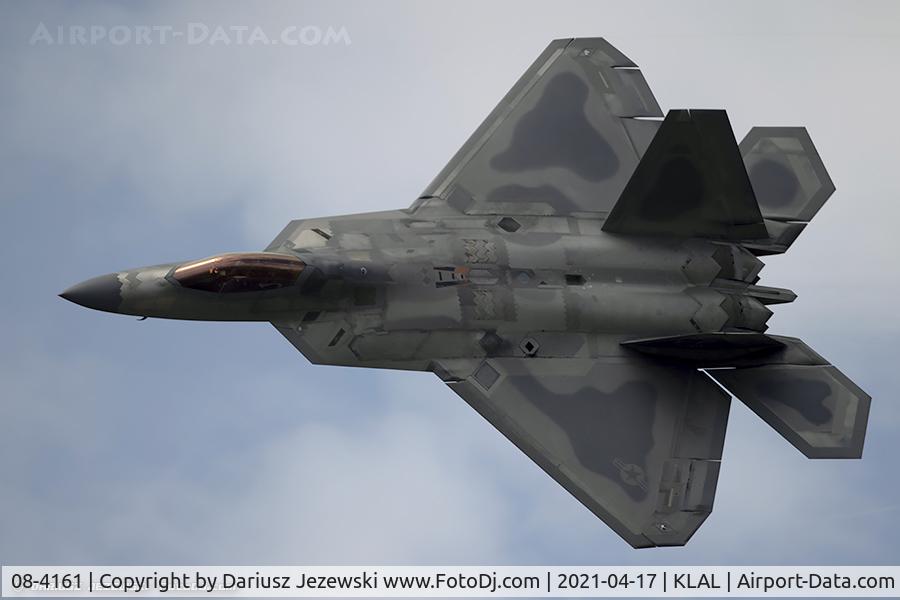 08-4161, 2008 Lockheed Martin F-22A Raptor C/N 4161, F-22 Raptor 08-4161 FF from 94th FS 