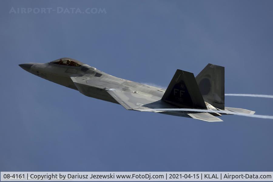08-4161, 2008 Lockheed Martin F-22A Raptor C/N 4161, F-22 Raptor 08-4161 FF from 94th FS 