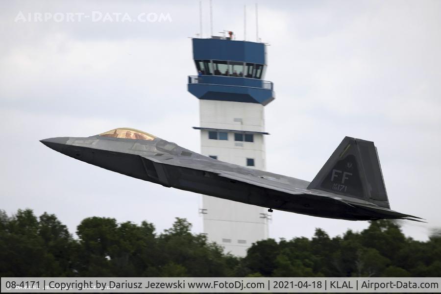 08-4171, 2008 Lockheed Martin F-22A Raptor C/N 4171, F-22 Raptor 08-4171 FF from 94th FS 