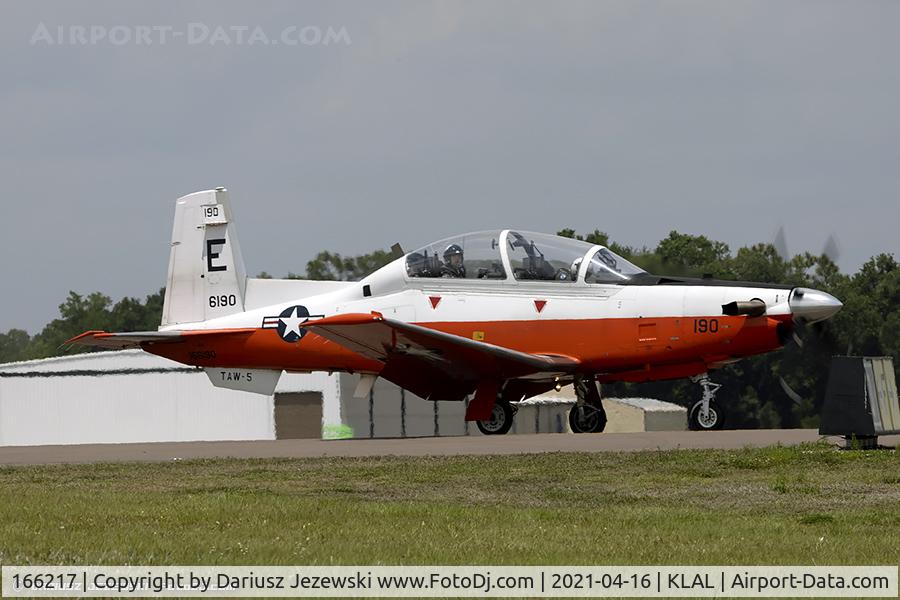 166217, Raytheon T-6B Texan II C/N PN-208, T-6B Texan II 166217 E-217 from  TAW-5 NAS Whiting Field, FL