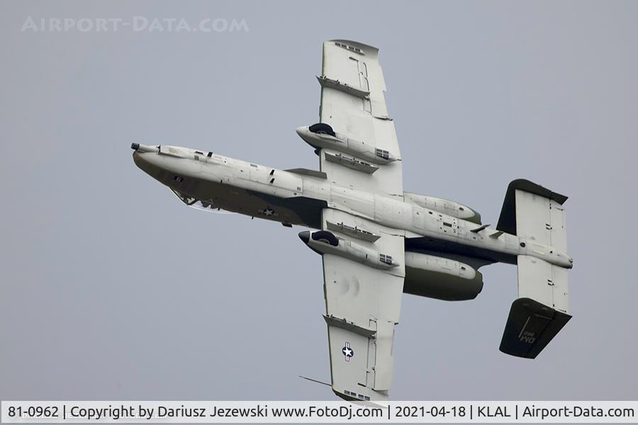 81-0962, 1981 Fairchild Republic A-10C Thunderbolt II C/N A10-0657, A-10C Thunderbolt 81-0962 DM from 354th FS 