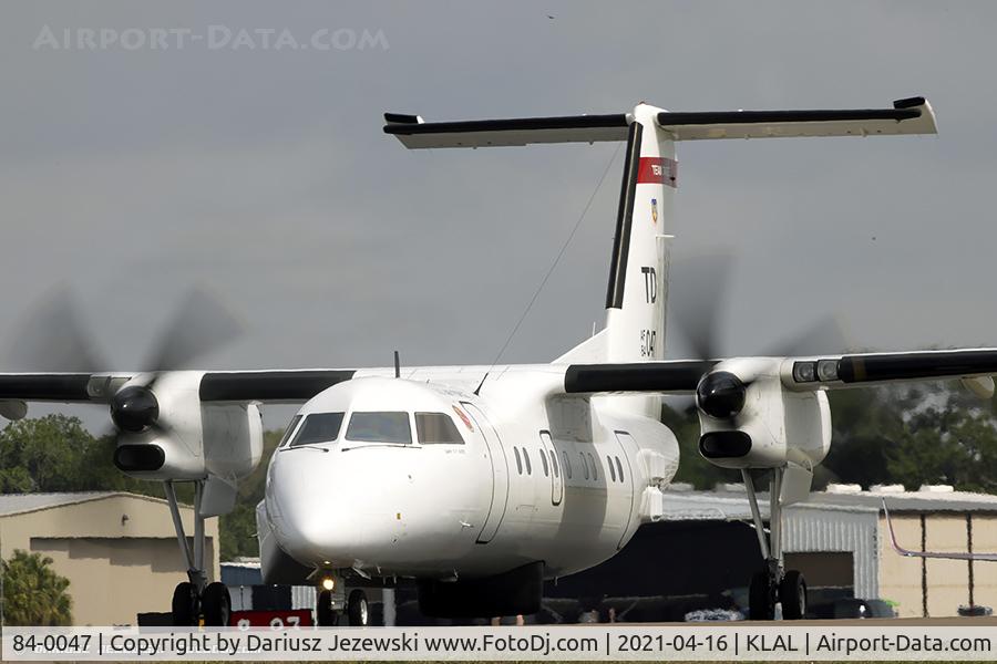 84-0047, 1986 De Havilland Canada E-9A (DHC-8-101) C/N 037, E-9A Widget 84-0047 TD from 82nd ATRS 53rd WG Tyndall AFB, FL
