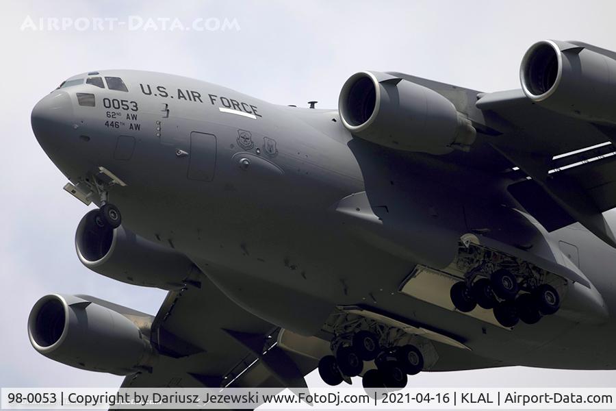 98-0053, 1998 Boeing C-17A Globemaster III C/N F-56/P-53, C-17A Globemaster 98-0053  from 62 AW 446th AW McChord AFB, WA