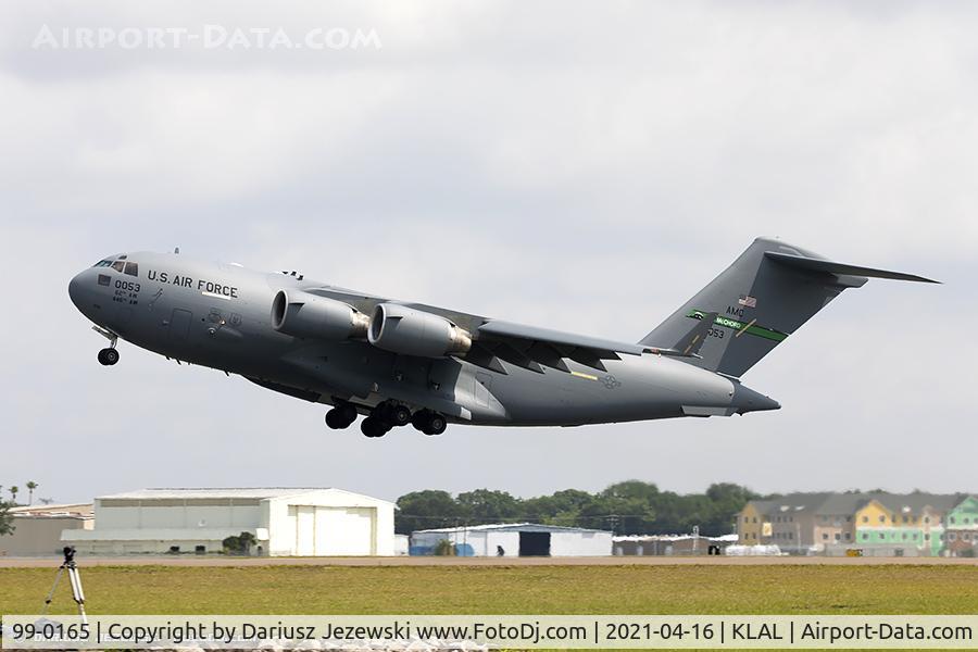 99-0165, 1999 Boeing C-17A Globemaster III C/N 50069/P-65, C-17A Globemaster 99-0165  from  446th AW McChord AFB, WA