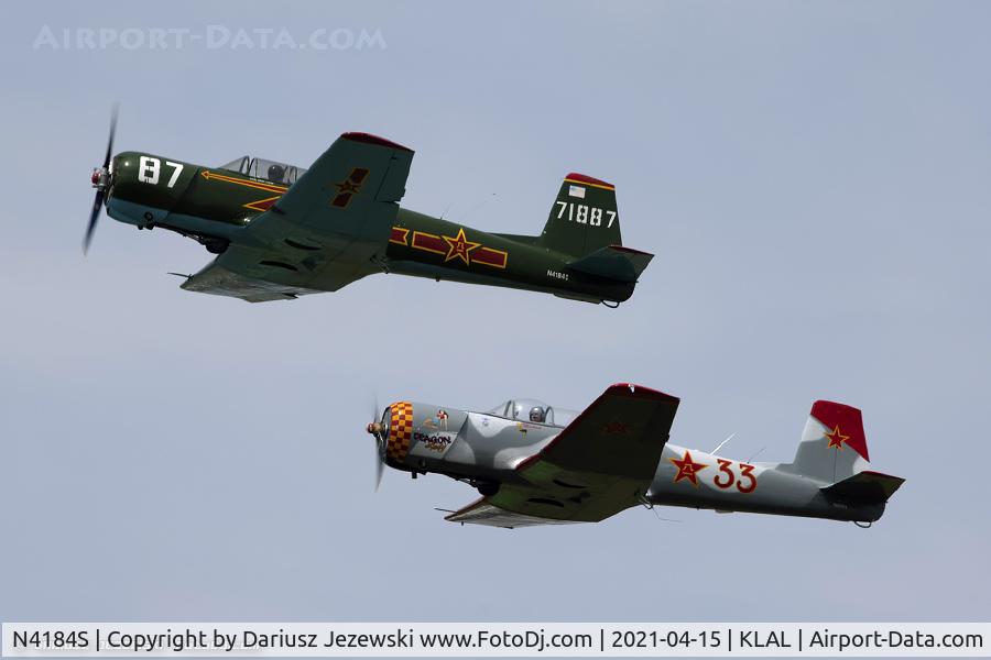 N4184S, 1968 Nanchang CJ-6A C/N 2532044, Nanchang CJ-6A  C/N 2532044, N4184S