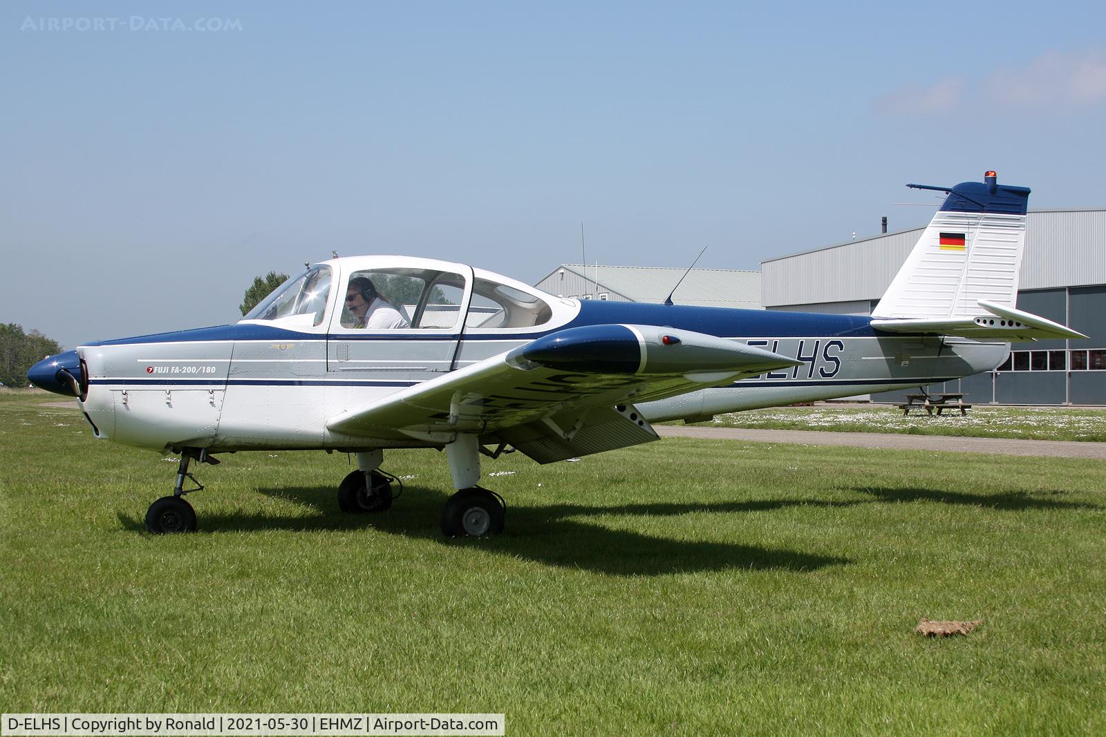 D-ELHS, 1970 Fuji FA-200-180 Aero Subaru C/N FA-200-80, at ehmz