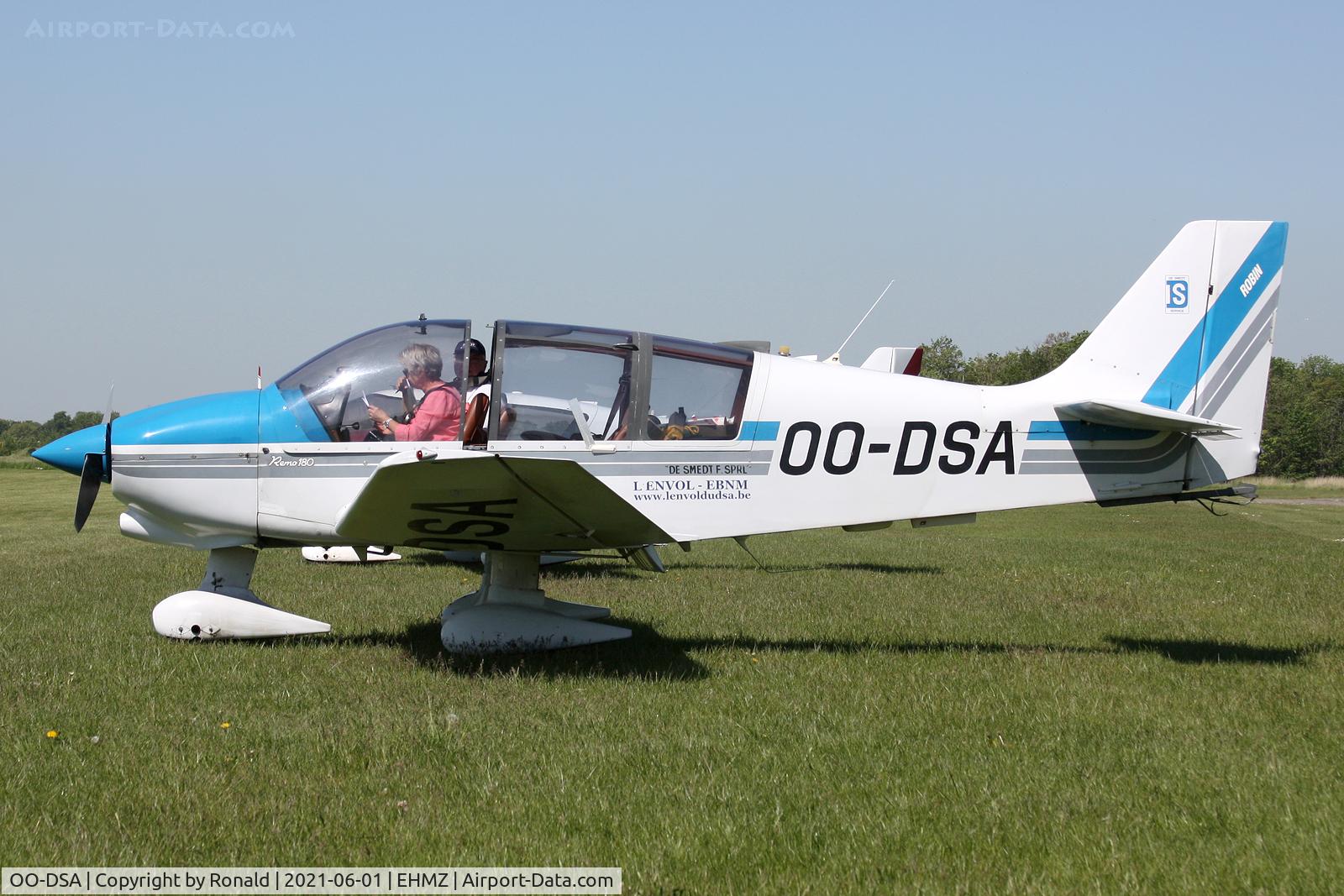 OO-DSA, Robin DR-400-180R Remorqueur Regent C/N 1703, at ehmz