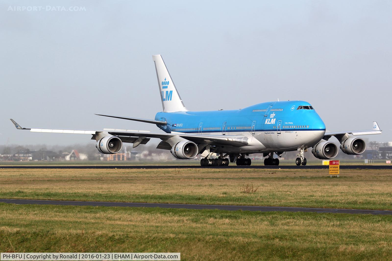 PH-BFU, 1997 Boeing 747-406BC C/N 28196, at spl