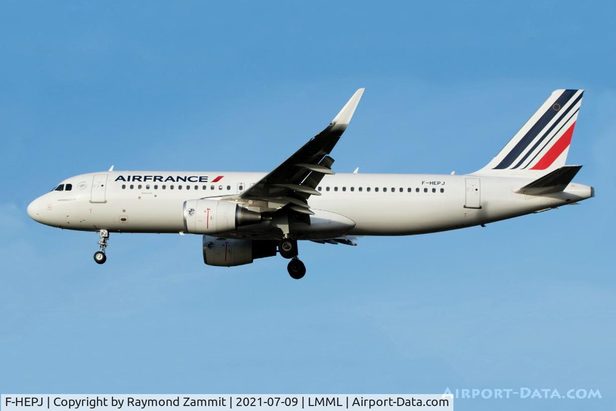 F-HEPJ, 2017 Airbus A320-214 C/N 7873, A320 F-HEPJ Air France